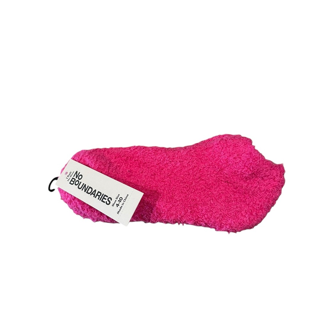 No Boundaries Bubblegum Pink No Show Socks